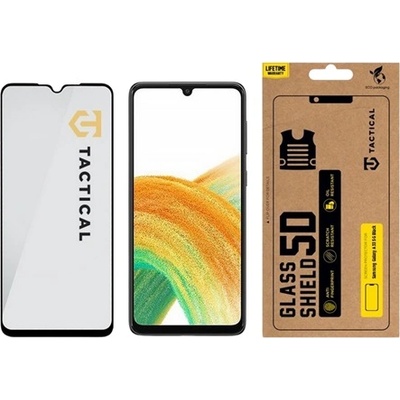 Tactical Samsung A33 5G TACTICAL GLASS SHIELD 5D стъклен протектор за екран 5D, 9H, ЧЕРЕН (57983107740)