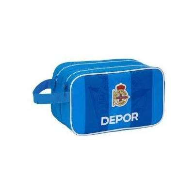 R. C. Deportivo de La Coruña Ученически несесер R. C. Deportivo de La Coruña Син Спортен 26 x 15 x 12.5 cm