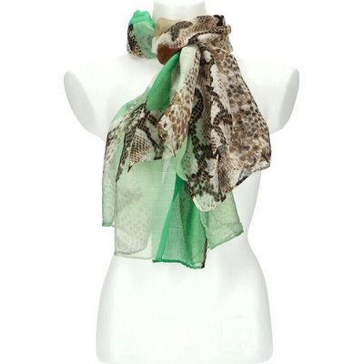 Cashmere letná šatka zelená