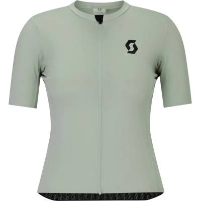Scott Дамска фланелка с къс ръкав за колоездене Scott Women's Jersey Ultd S/S Cycling jersey - Spray Grey - размер XS (156-2864-0211)