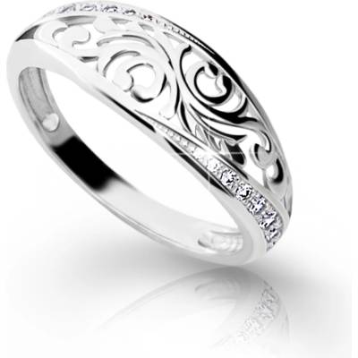 Cutie Jewellery gold dámský prsten Z6902 2133 ze zlata se zirkony Žlutá