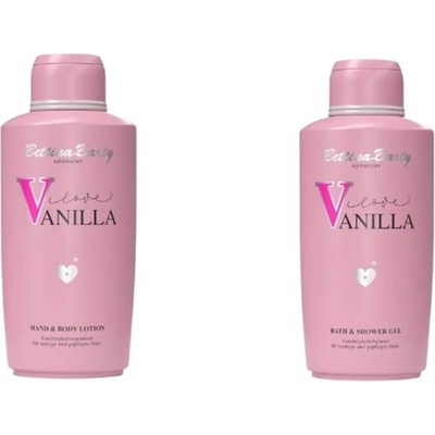 Bettina Barty Love Vanilla Комплект - Гел за душ и вана и Лосион, 2 х 500 ml