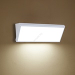 Brilagi - led външен стенен осветител със сензор triangle led/42w/230v бял ip65 (bg3846)