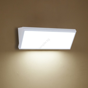 Brilagi - led външен стенен осветител със сензор triangle led/42w/230v бял ip65 (bg3846)