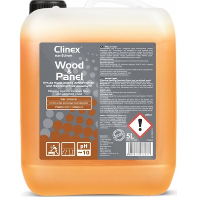 Clinex Wood Panel tekutina pro dřevěné podlahy a panely 5 l