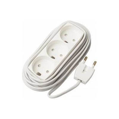 MicroConnect EL Socket 3 power outlet U/J white 5m 5, 0 meter cord