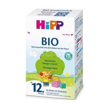 HiPP Био мляко за бебета hipp - bio, 12м+ 600гр