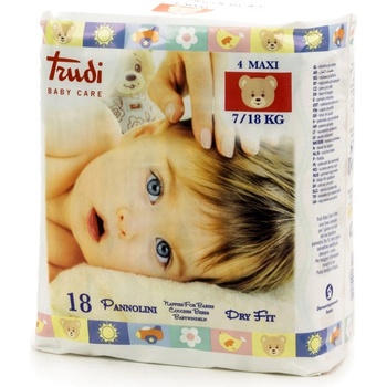 Trudi Baby Dry Fit Maxi 7-18 kg 18 ks