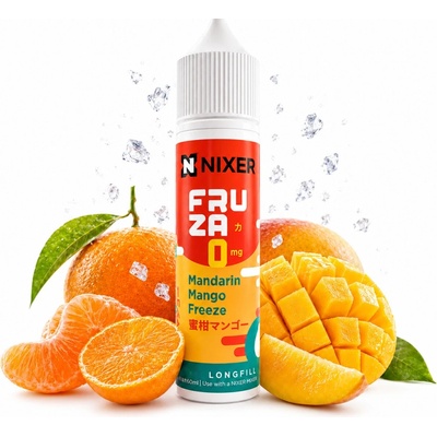 Nixer X Fruza S & V Mandarin Mango Freeze 10 ml