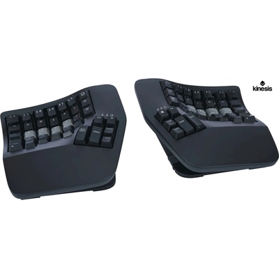 Kinesis Advantage365 Professional Wireless Signature Kailh Quiet Pink Black KB365-PRO-KLQ-B-ABS