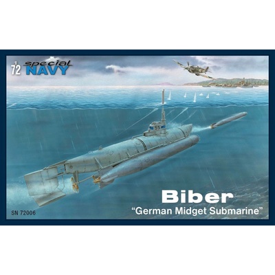Special Hobby Biber German Midget Submarine 1:72