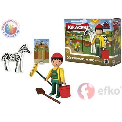 Efko IGRÁČEK Ošetřovatel a zebra