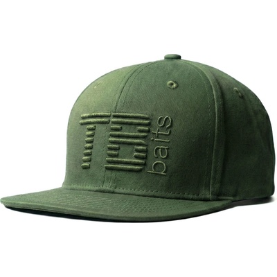 TB Baits Snapback 3D Logo Green