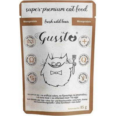 Gussto Cat Fresh Wild Boar 85 g