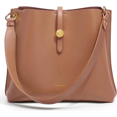 Dámská kabelka přes rameno Cnoles z jemné hovězí kůže Velkoobjemová nákupní taška s crossbody