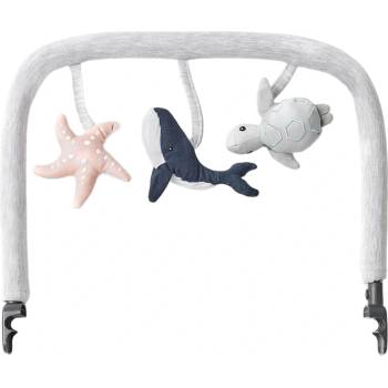 Image 1 of Ergobaby Арка с играчки за шезлонг Ergobaby - Evolve, сива (EVLBNCTBOCNWND)