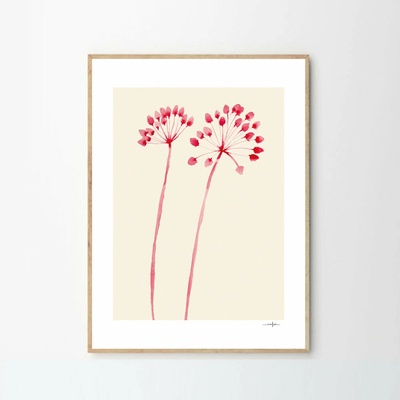 Moikka Plagát Flowers 02 by Ana Frois 50x70