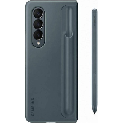 Samsung Standing Cover with S-Pen EF-OF93PCJ - оригинален хибриден кейс с включена писалка за Samsung Galaxy Z Fold4 (зелен)