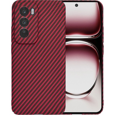 Techsuit Carbonite FiberShell kryt pro Oppo Reno12 Pro červený