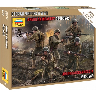 Zvezda U.S. Infantry 1:72