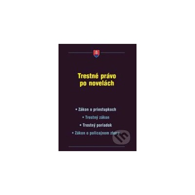 Trestné právo po novelách