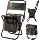 Verk Group Rybárska stolička moro taška zelená