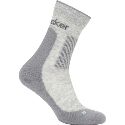 Icebreaker dámske ponožky Merino Hike+ Medium Crew Bliz Hthr/Alloy