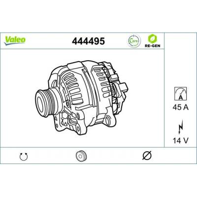 generátor VALEO 444495