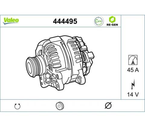 generátor VALEO 444495