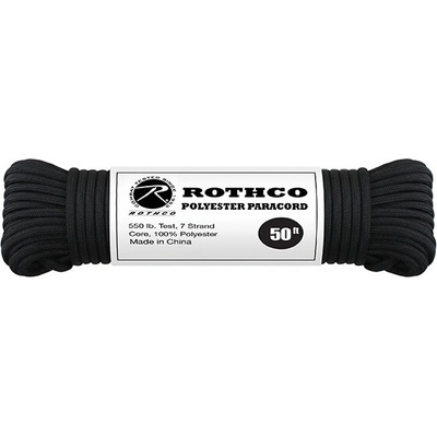 Rothco Šnúra PARACORD polyester 550LB 15m 4mm Farebný variant: WOODLAND