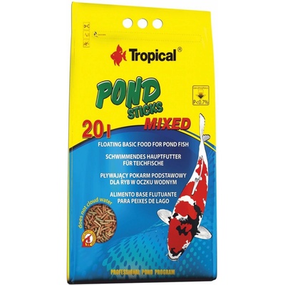 Tropical Pond Sticks Mixed 20 l, 1600 g