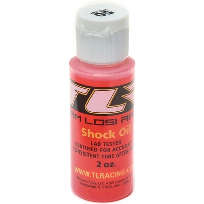 Team Losi Racing silikónový olej do tlmičov 700 cSt 50Wt 56 ml