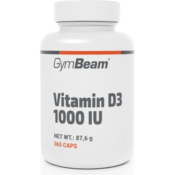 GymBeam Витамин D3 1000 IU 365 caps