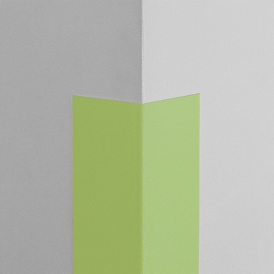 VMBal Plastová ochrana rohu LUX - LIMETKA - 65 x 65 mm x 1 m - samolepící
