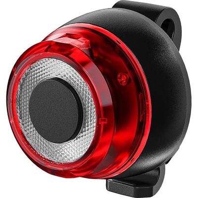 BIKETEC osvětlení / světlo / světlomet cyklistický zadní AUTO STOP USB barva černá