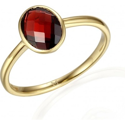 Gems prsten Devon žluté zlato a granát 585 38 1 4491.0Z00.0.56.610