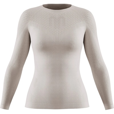 Bauerfeind Sports Дамска тениска Bauerfeind Sports Women's Sports Compression Shirt L/S Running shirt - Silver Grey (916-7057-0114)