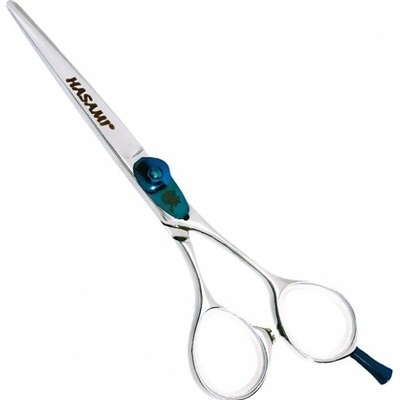 Hasami Premium Blue F Big Eye 5,5 Profesionální japonské kadeřnické nůžky na vlasy 5,5'