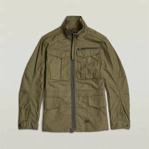 G Star Яке G Star Men's Rovic Field Jacket - Olive