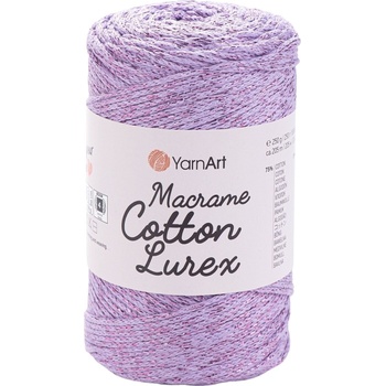 YARNART Macrame Cotton Lurex 2 mm 205 m 734 юта (Macrame Cotton Lurex 734)