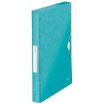 Leitz PP briefcase with eraser Leitz Wow A4/30mm, TURQUOISE