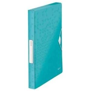 Leitz PP briefcase with eraser Leitz Wow A4/30mm, TURQUOISE