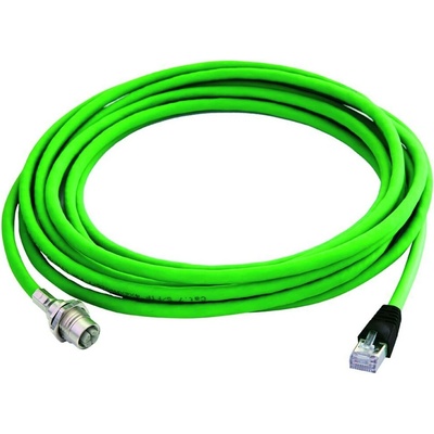 Telegärtner 100017395m 12 CAT 6A S/FTP 5.00m zelený