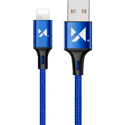 Datový kabel Wozinsky WUC-L1BE Lightning 2,4A 1m modrý