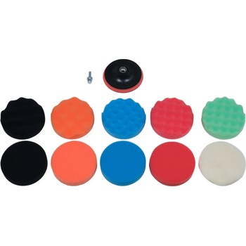 YATO M14 Leštící koutouče sada 125 mm 12 ks