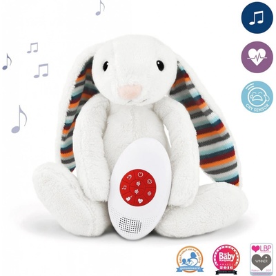 Zazu šumiace zvieratko s tlkotom srdca a melódiou 24 cm Zajačik