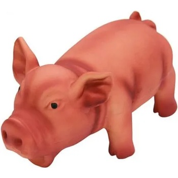 Kerbl Latex Pig - Играчка Прасе грухтящо, латекс, със звук - 15 см, Германия - 82350