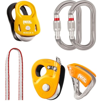 Petzl Комплект Petzl Kit Crevasse Rescue - Silver / Yellow / Red - размер One Size (328-0210-0111)
