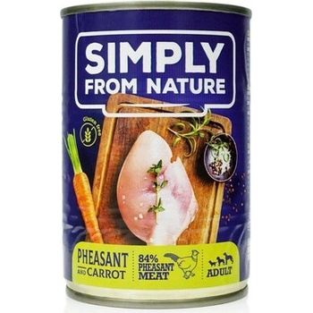 Simply From Nature Bažant s mrkvou 6 x 400 g