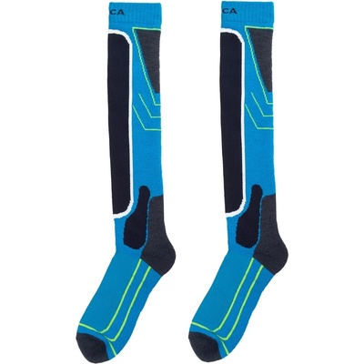Nevica Мъжки ски чорапи Nevica Meribel 2 Pack Ski Sock Mens - Blue